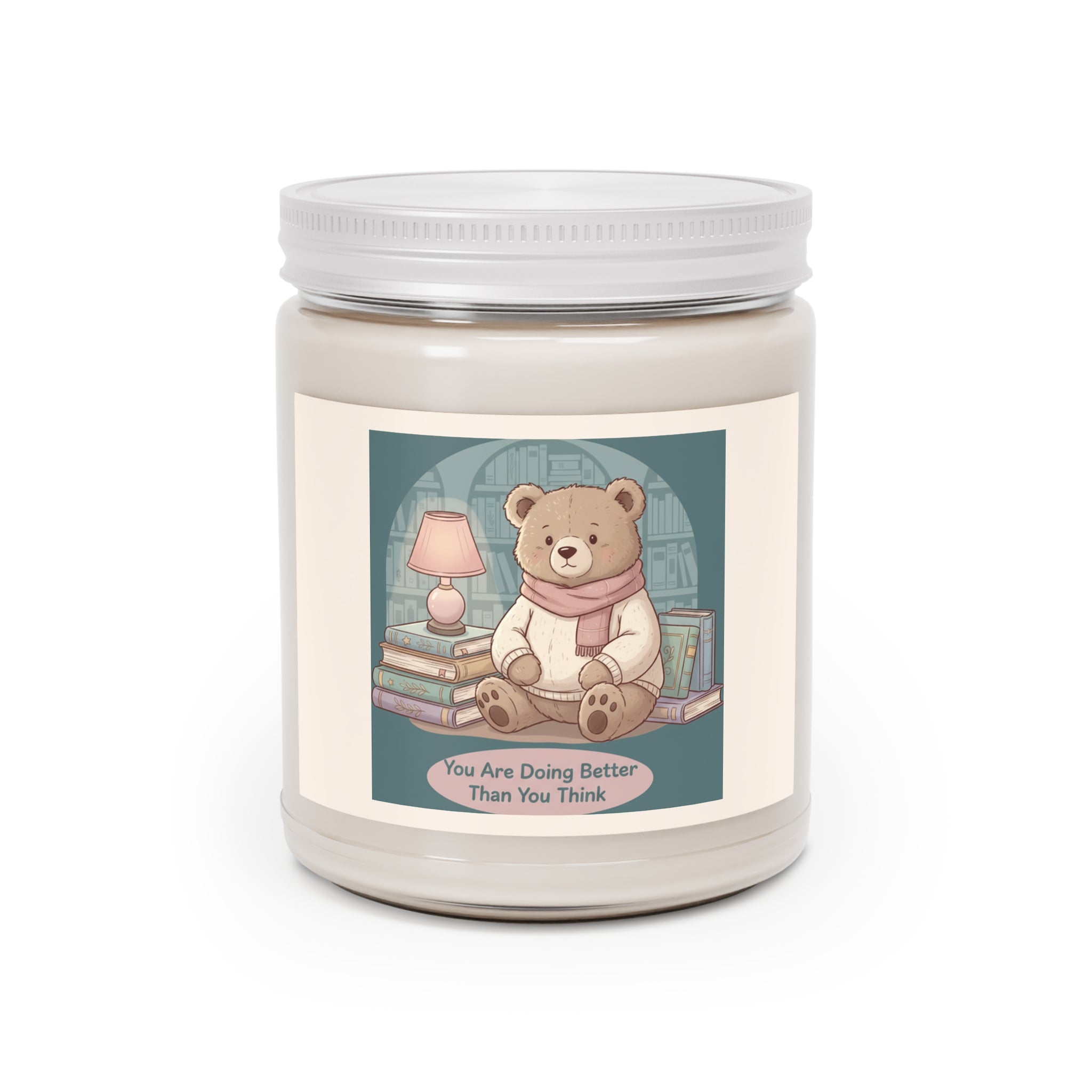Bear Scented Candle – You Are Doing Better Than You Think