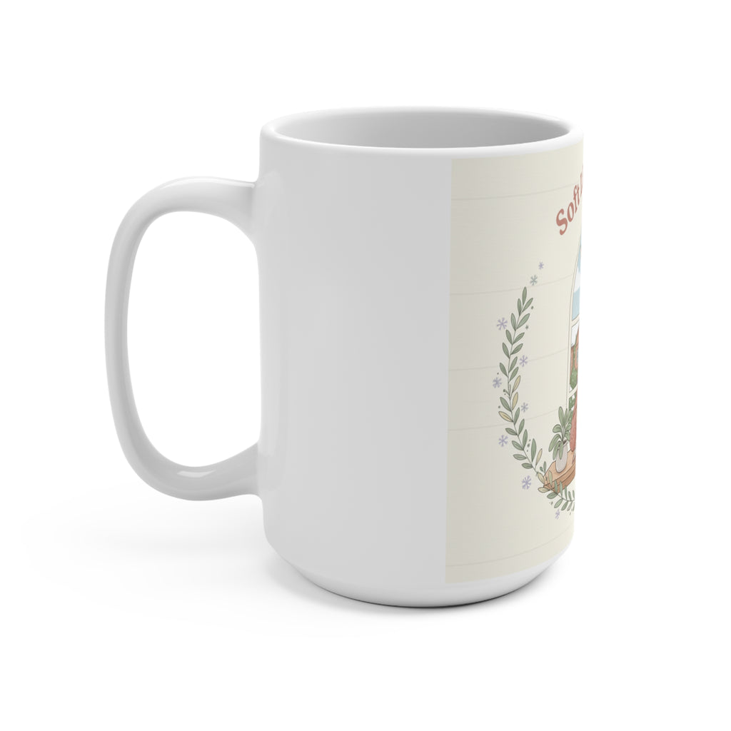 Soft Life Scholar Giraffe Mug 15oz