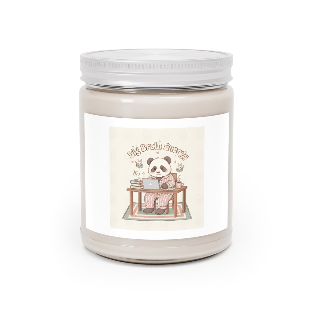 Big Brain Energy Panda Scented Candle