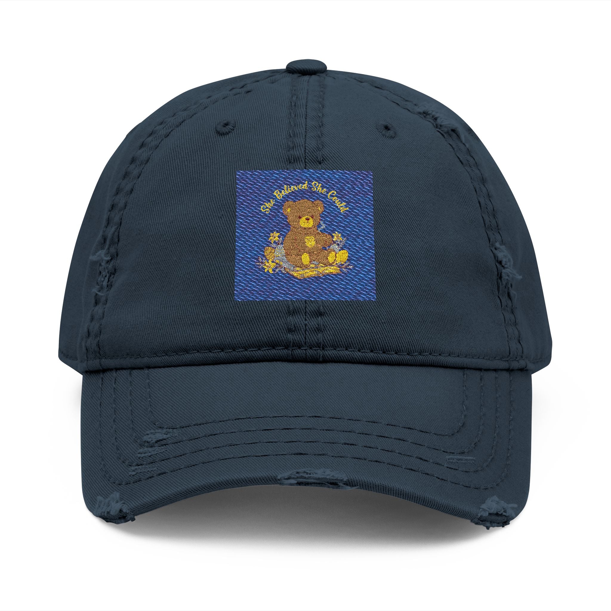 Bear Dad Hat – She Believed She Could