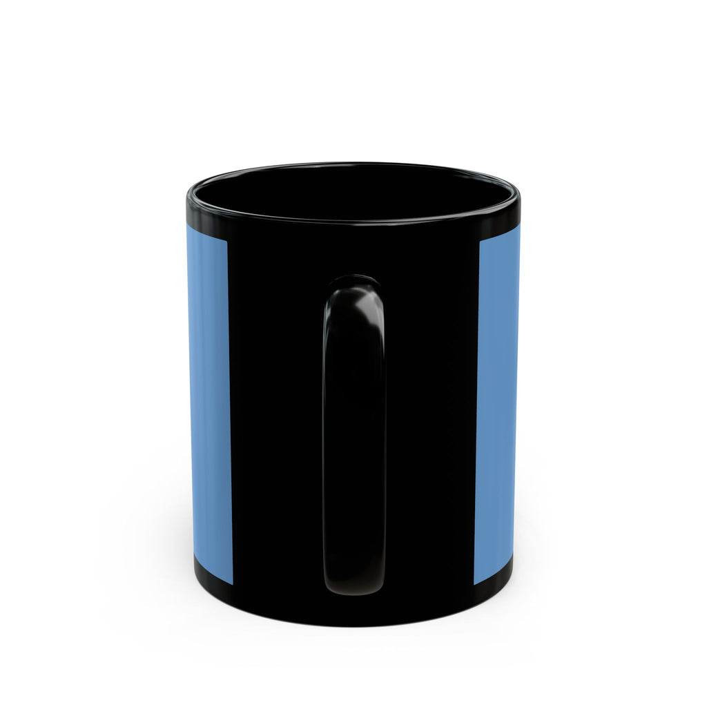 Cats With Glasses Black Mug 11oz – You Are Allowed to Grow Slowly