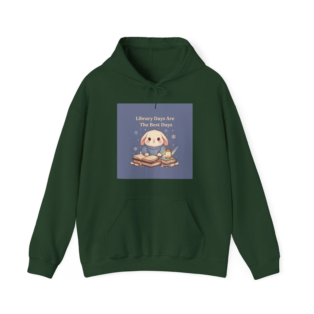 Bunny Hoodie – Library Days Are the Best Days