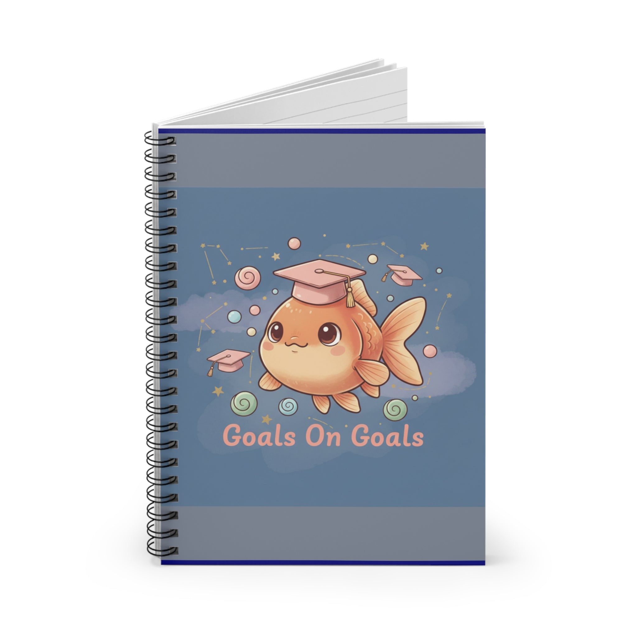 Goldfish Spiral Notebook – Goals on Goals