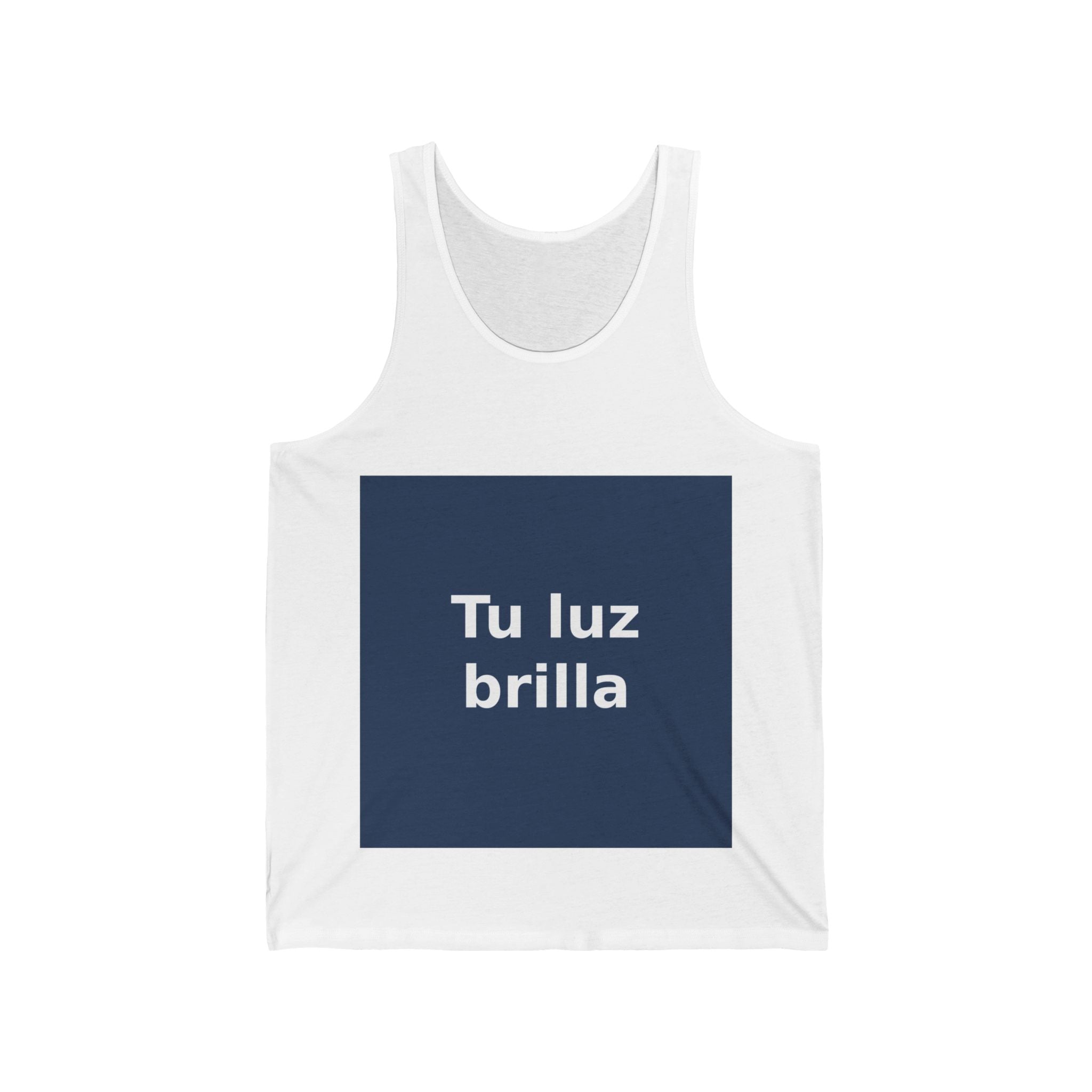 "Tu luz brilla" Black Cat Tank Top | College Girl Gift | Fashion | KayKay Classics