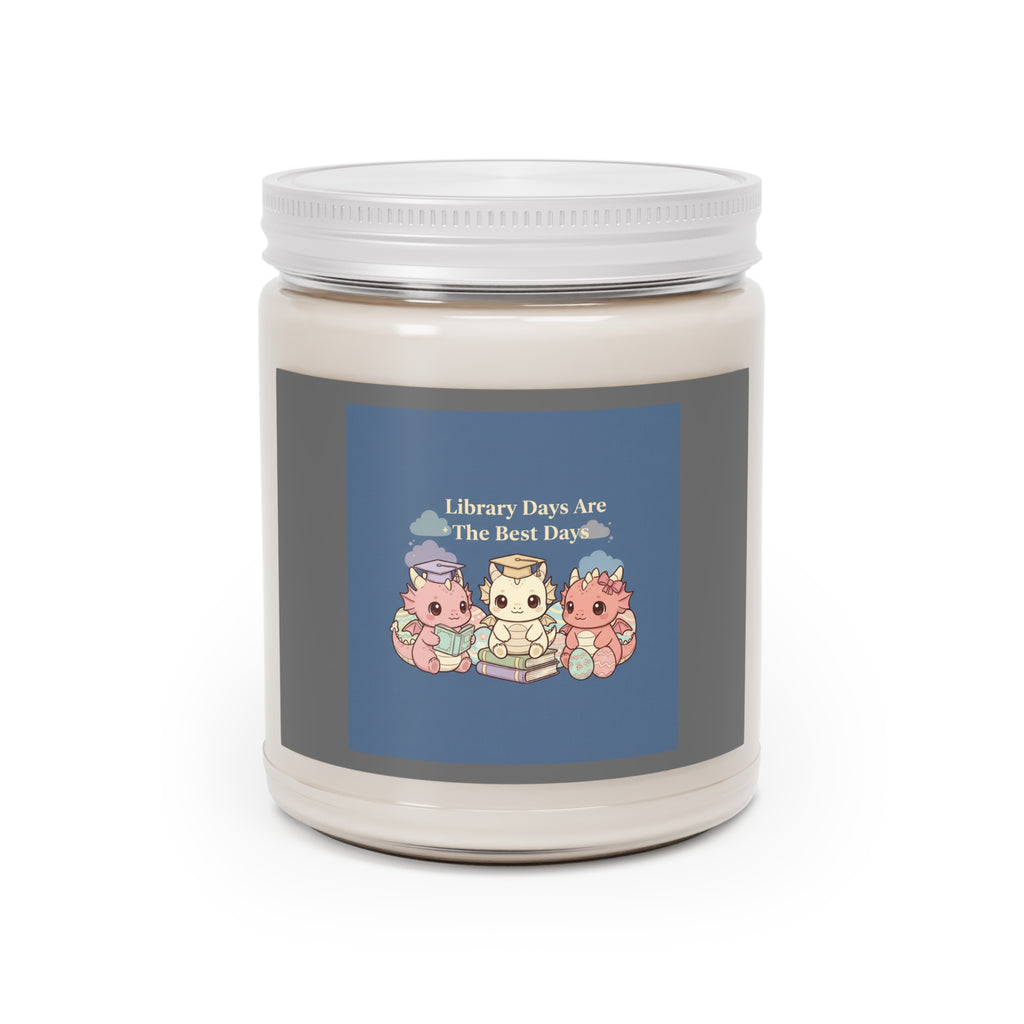 Library Days Are the Best Days Scented Candle – Unique Gift