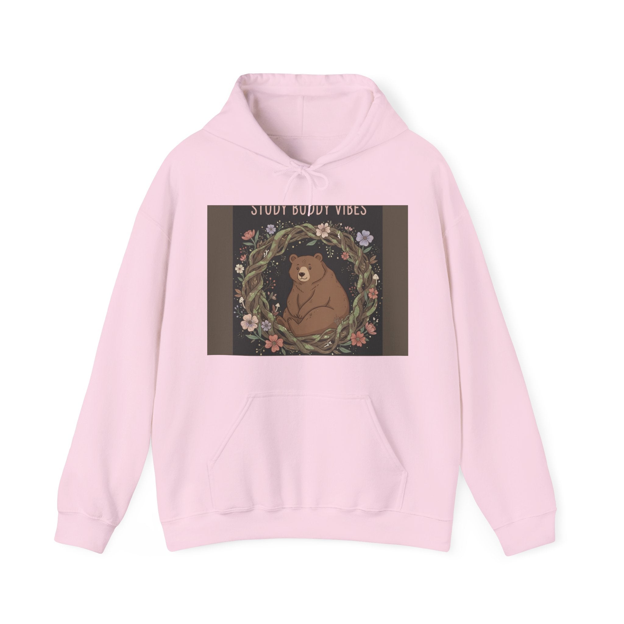 Bear Hoodie – Study Buddy Vibes