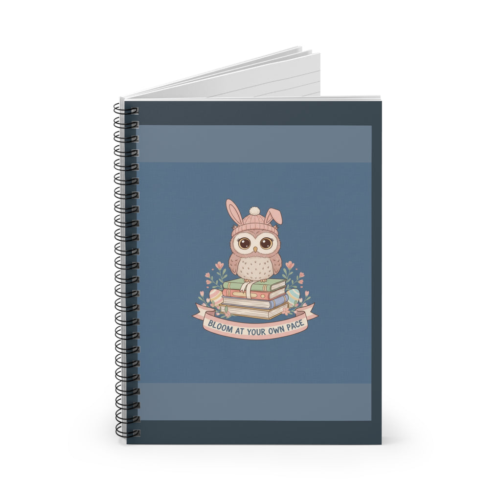 Bunny Spiral Notebook – Bloom at Your Own Pace