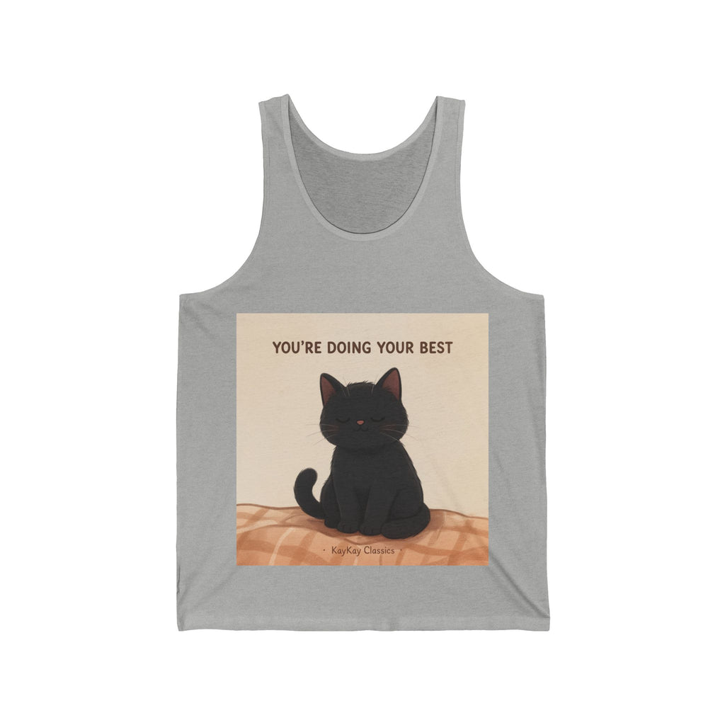 YOURE DOING YOUR BEST Cat Tank Top