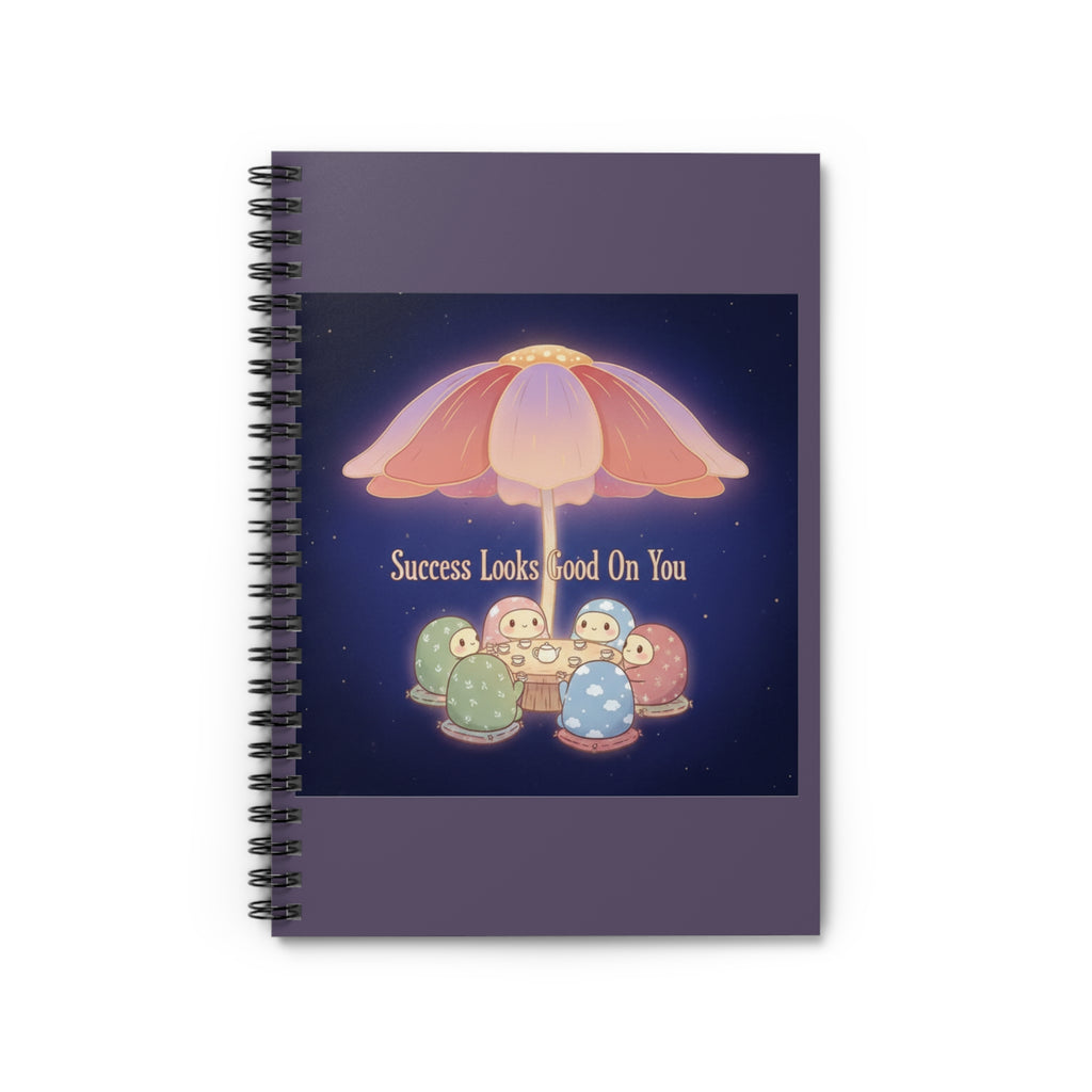Tiny Chibi Creatures Spiral Notebook – Success Looks Good on You