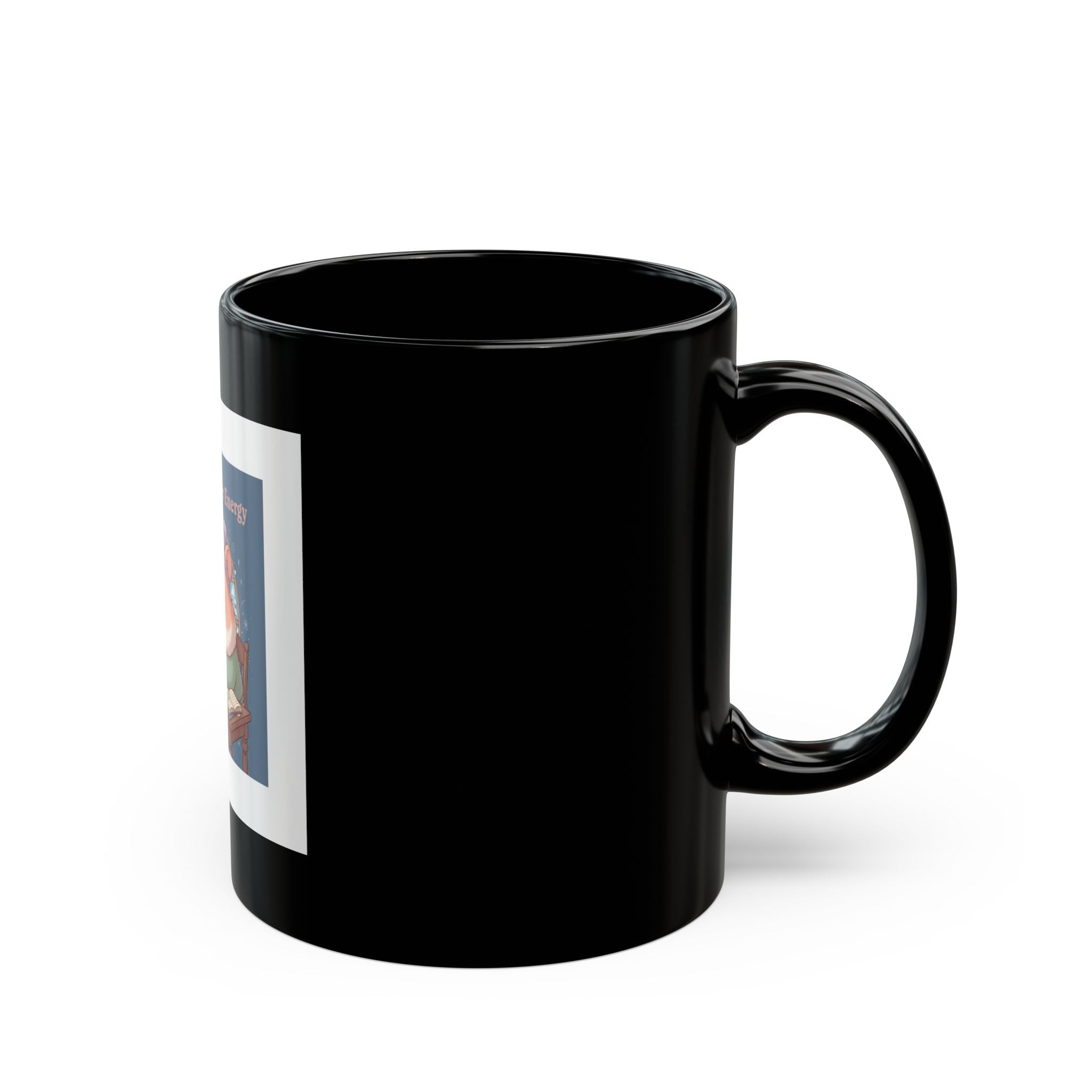 Black Cat Black Mug 11oz