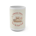 Library Days Are The Best Days Cat Mug 15oz