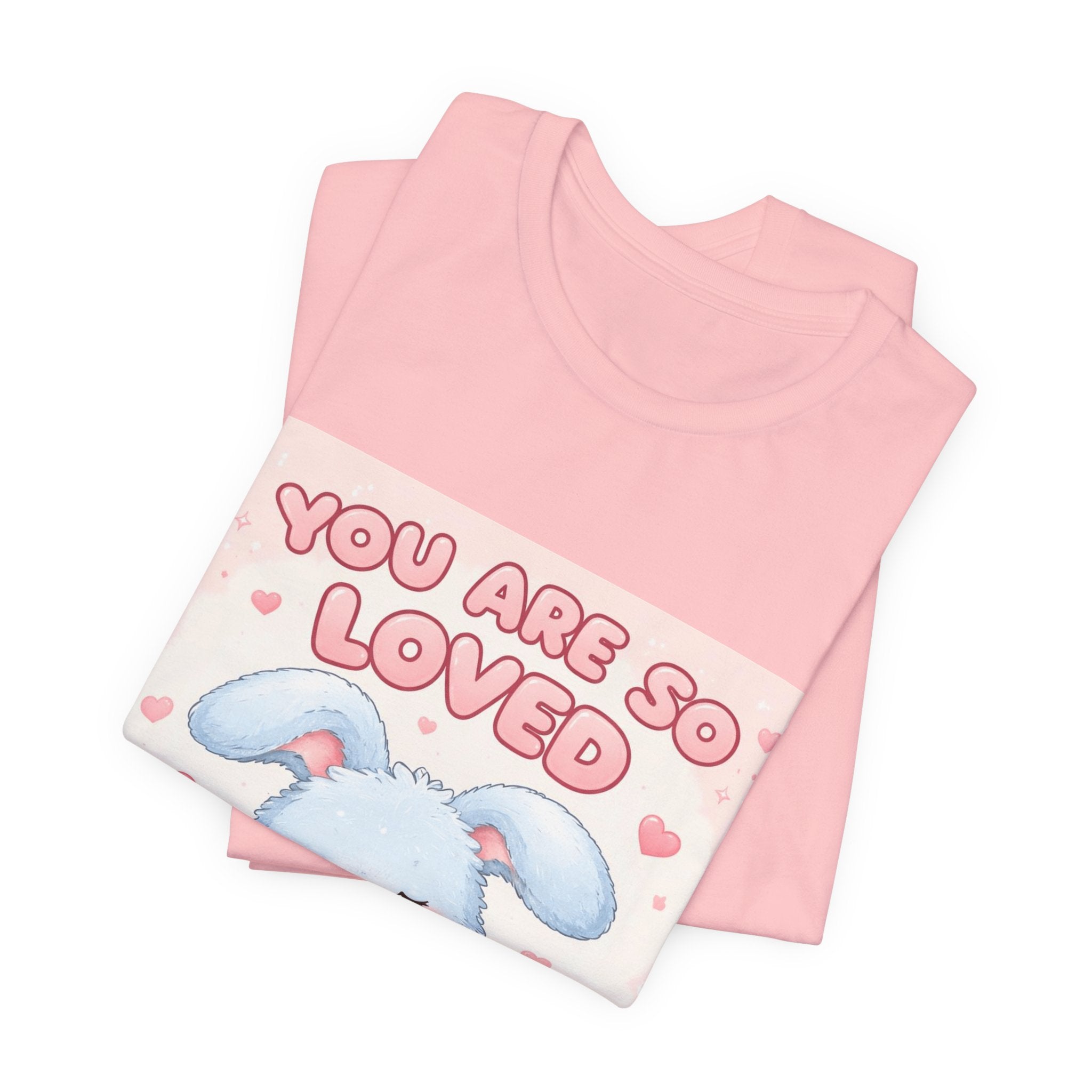 "YOU ARE SO LOVED" Black Cat Women Tee | College Girl Gift | Fashion | KayKay Classics