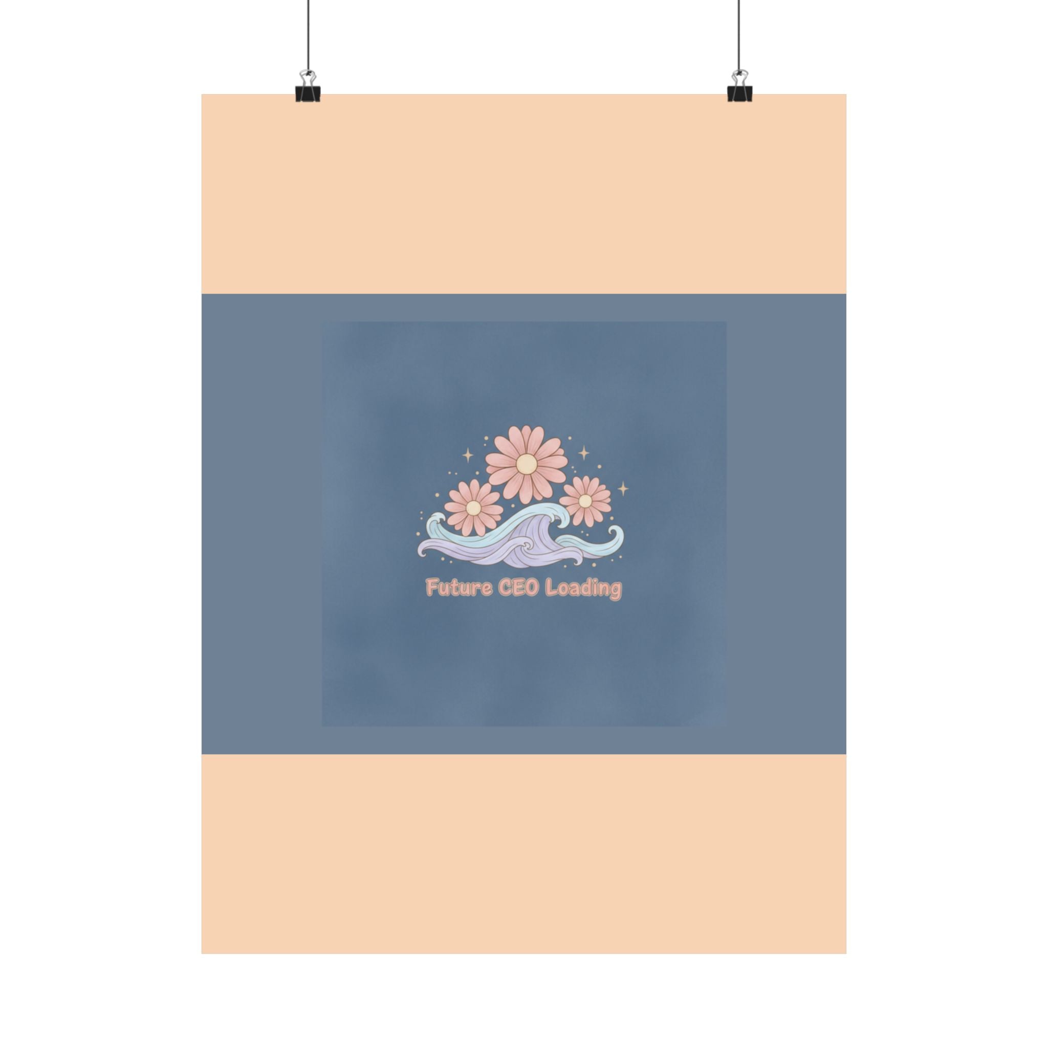 Daisies And Gentle Waves Poster – Future Ceo Loading