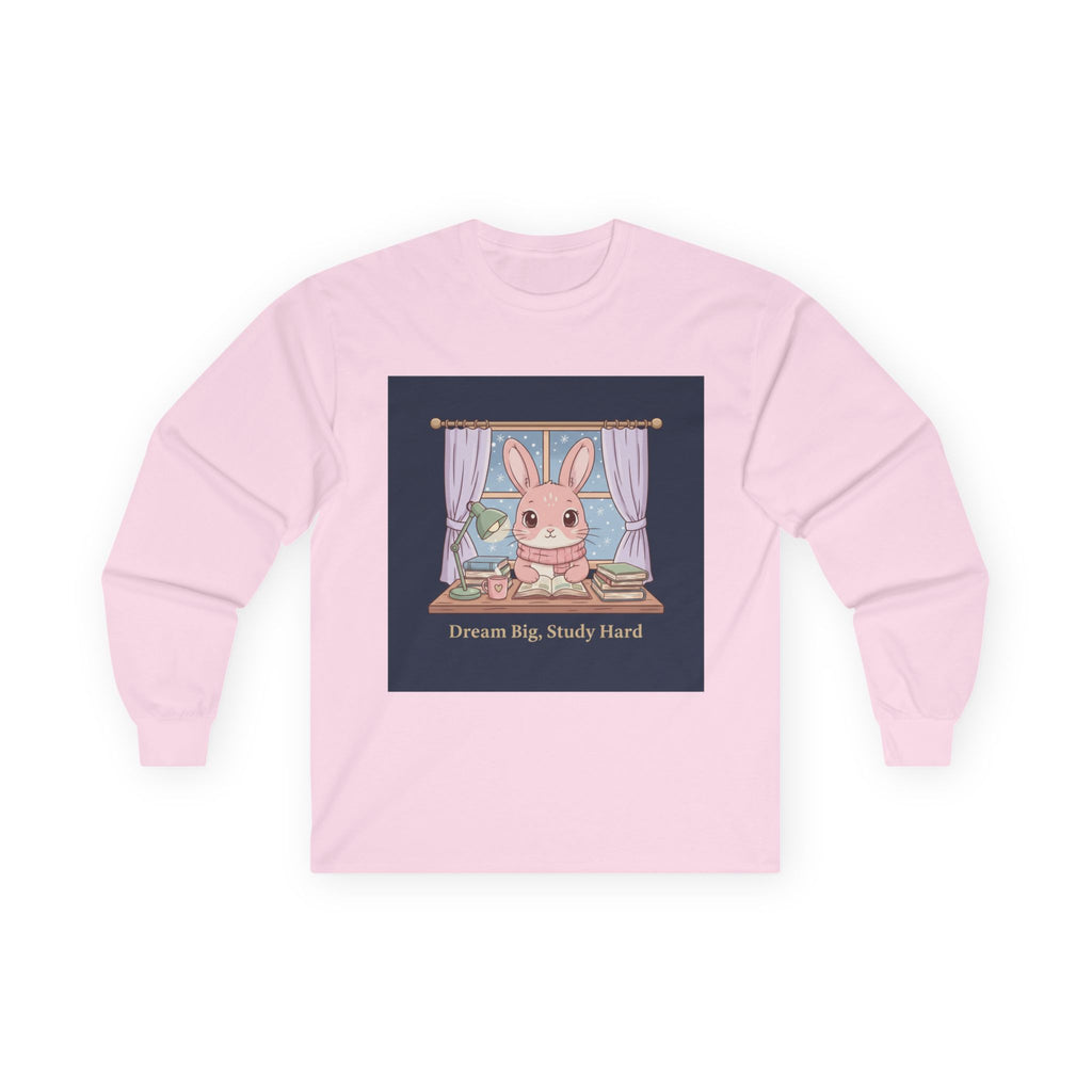 Bunny Long Sleeve Tee – Dream Big Study Hard