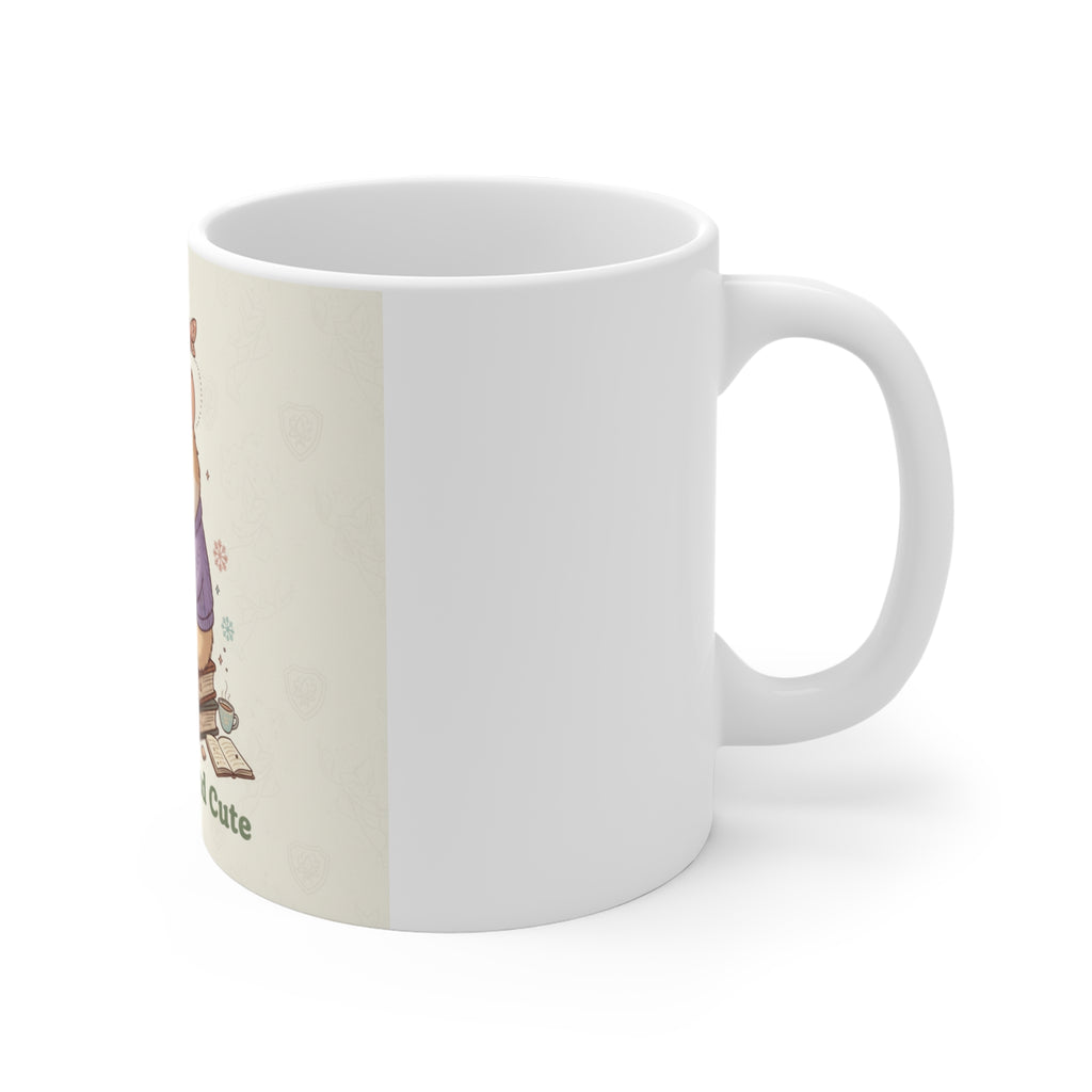 Educated And Cute Hamster Mug 11oz