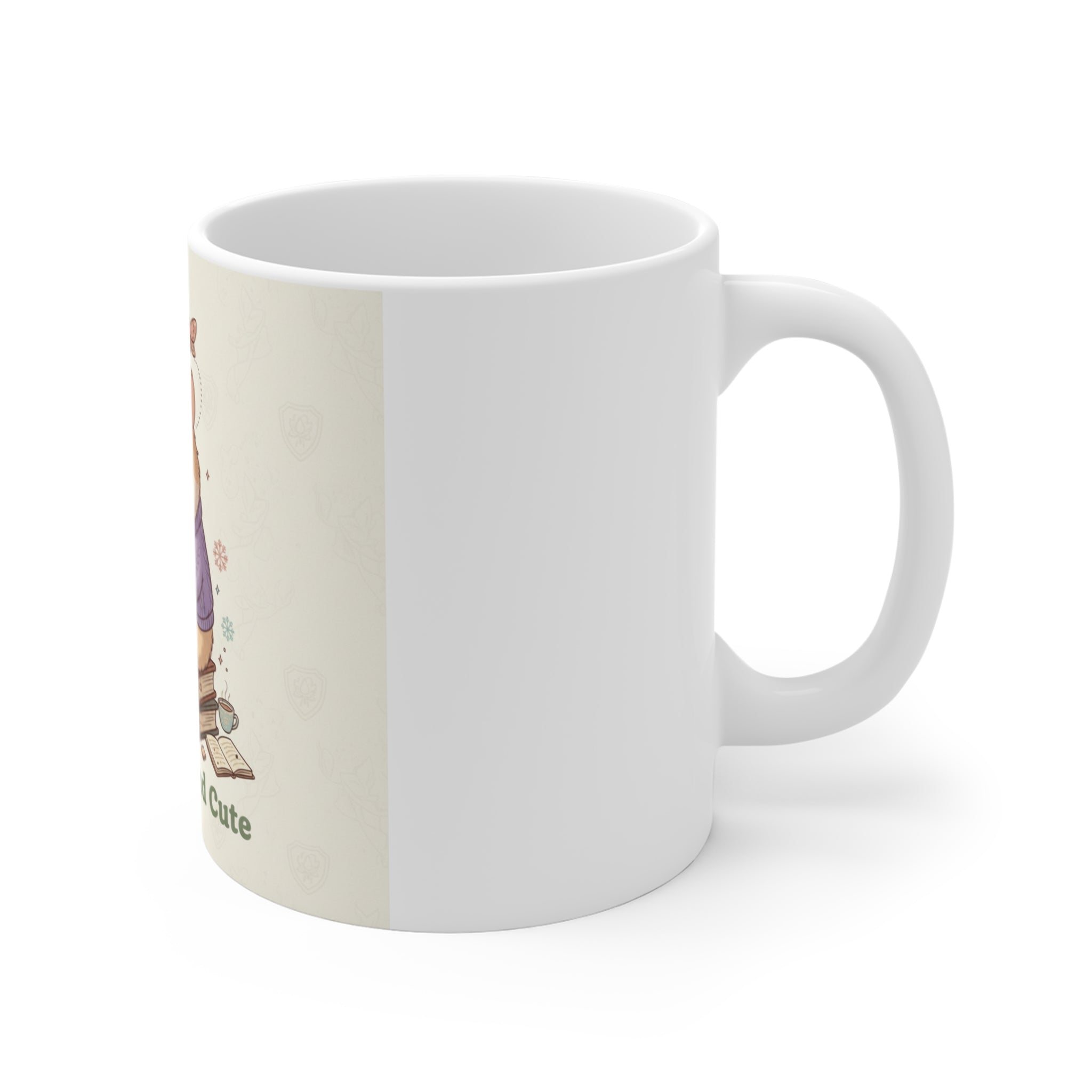 Educated And Cute Hamster Mug 11oz