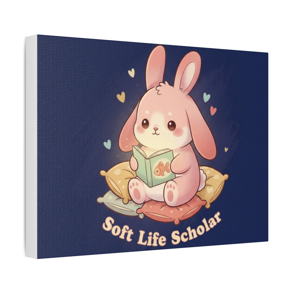 Bunny Canvas Print – Soft Life Scholar