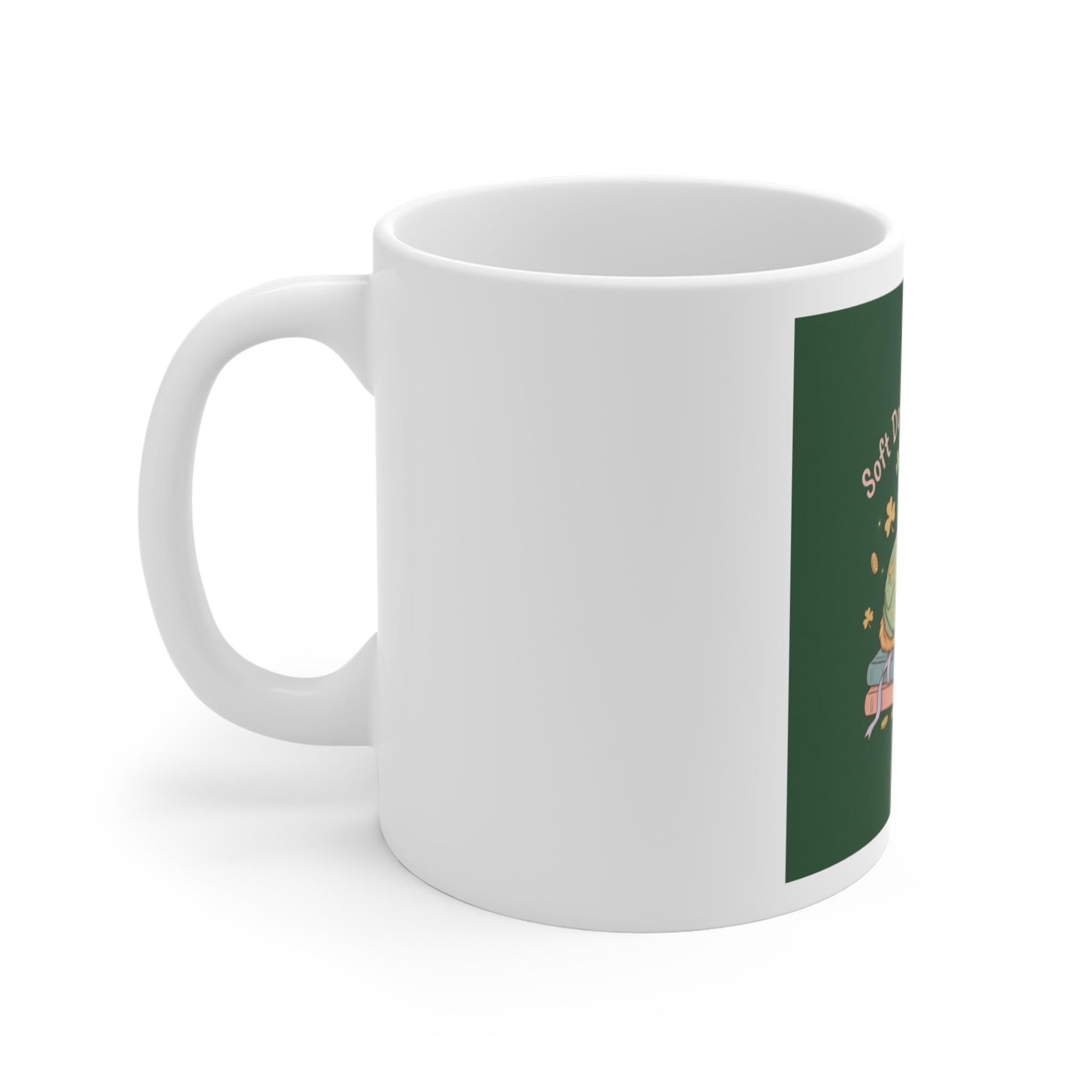 Puppies Mug 11oz – Soft Doesnt Mean Weak
