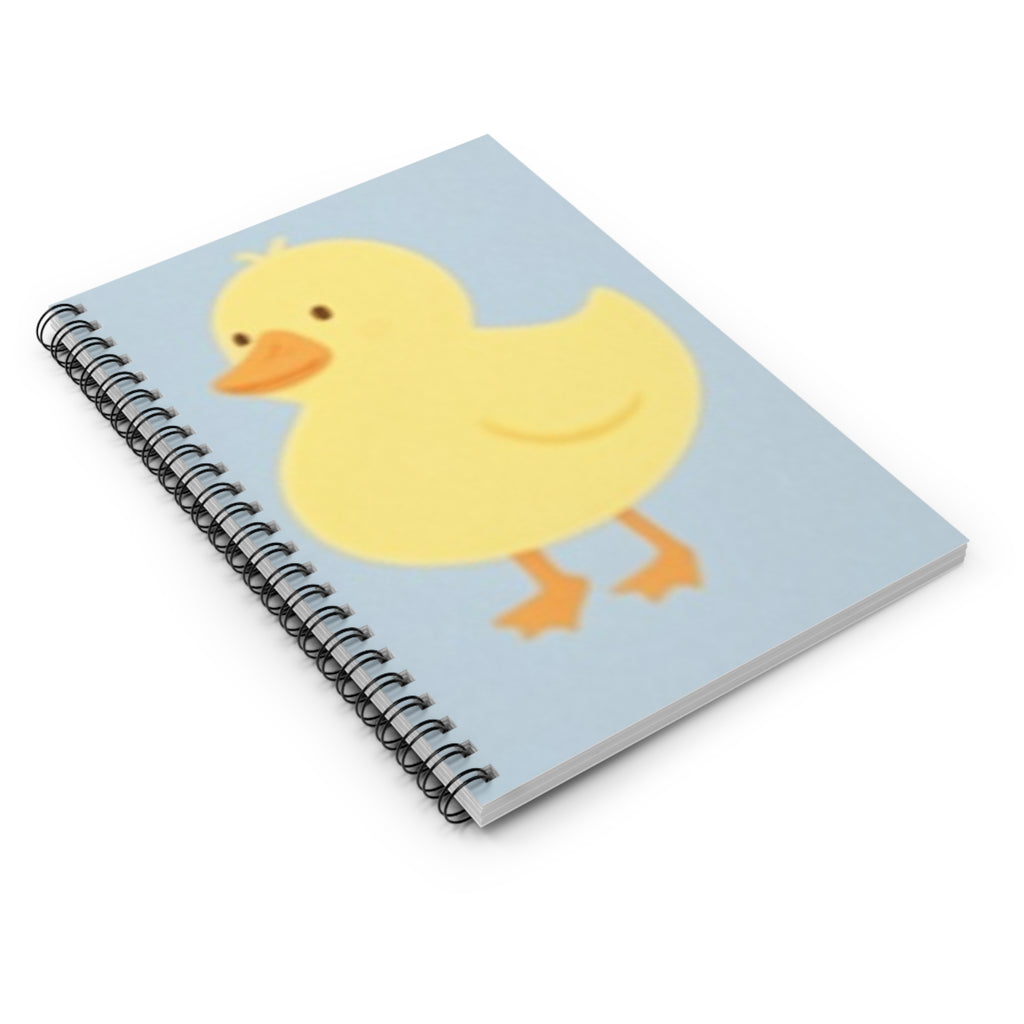 LITTLE DUCK TAKE IT ONE DAY AT A TIME Spiral Notebook