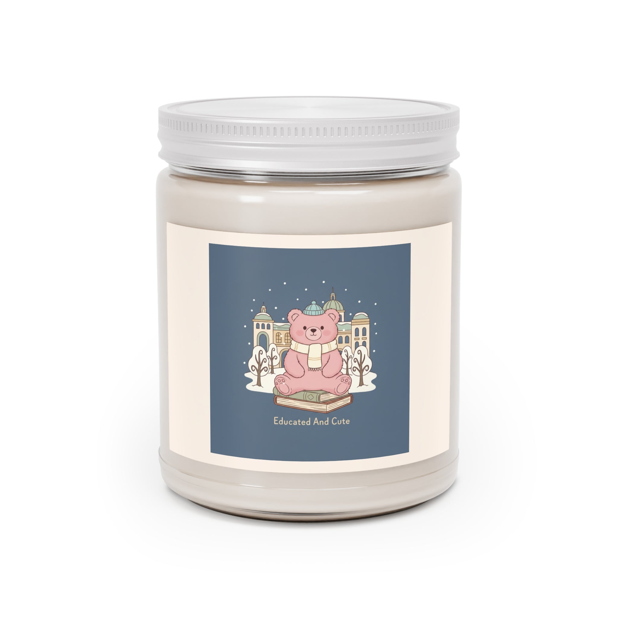 Bear Scented Candle – Educated and Cute