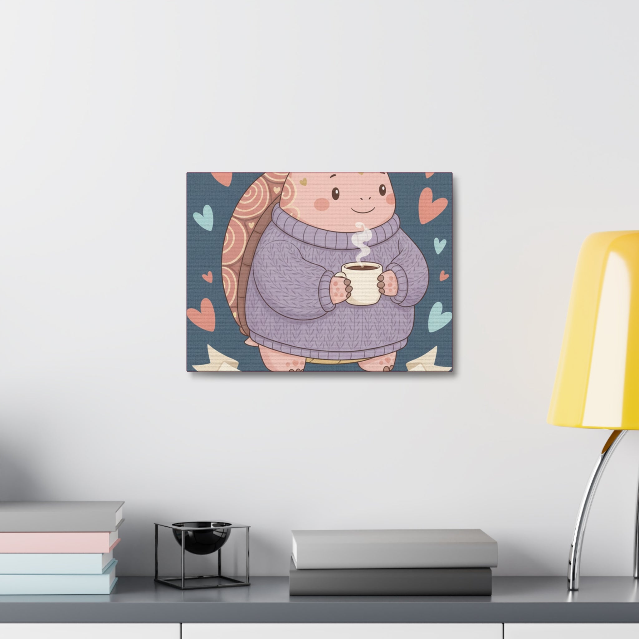 Turtle Canvas Print – She Believed She Could