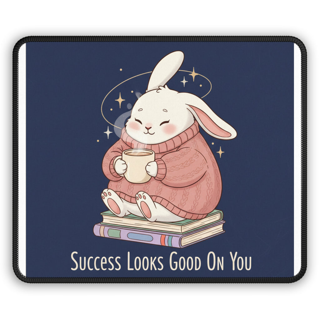 Rabbit Mouse Pad – Success Looks Good on You