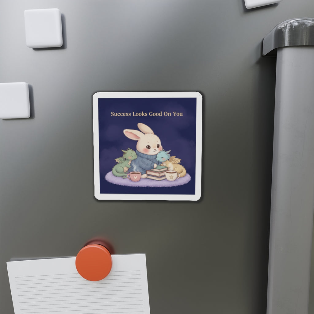 Bunny Die-Cut Magnet – Success Looks Good on You