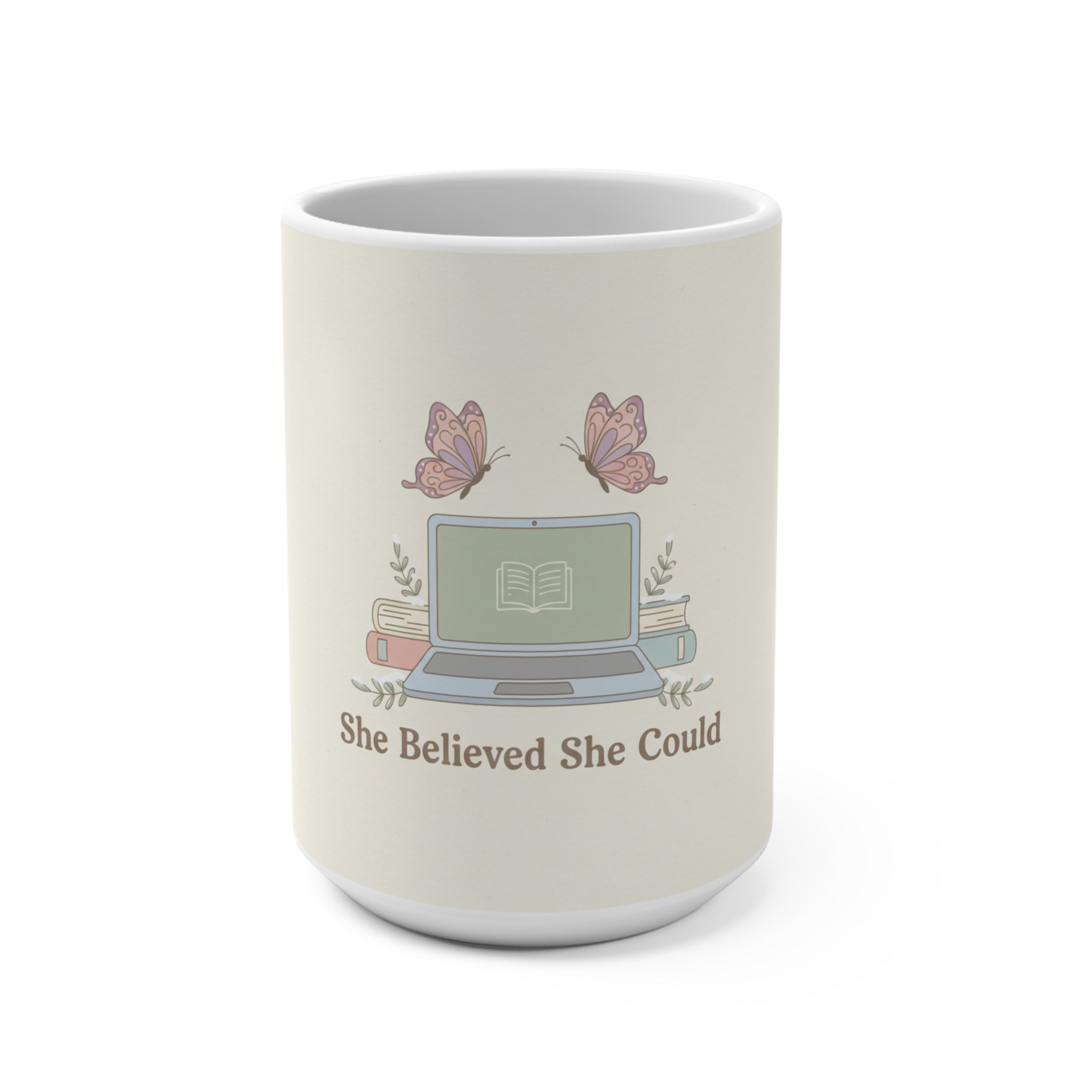 She Believed She Could Mug 15oz