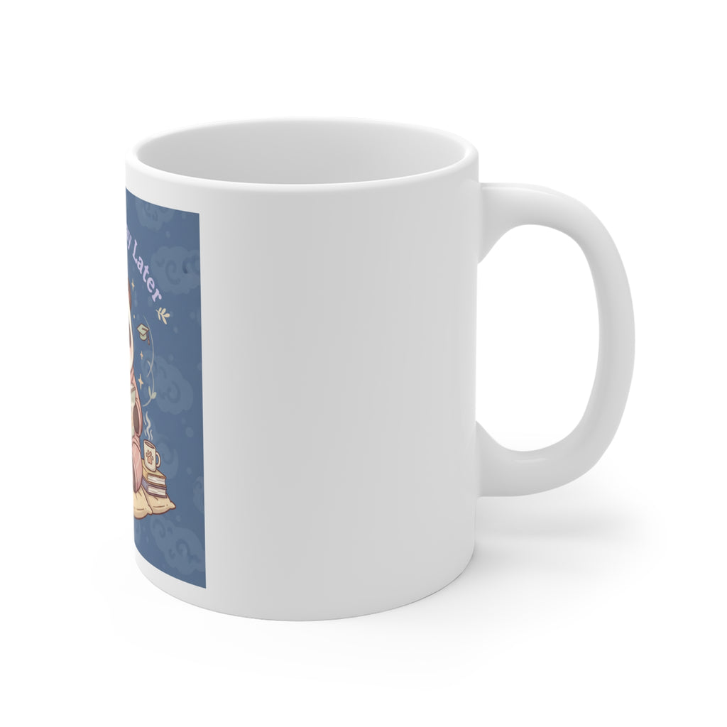 Bear Mug 11oz – Study Now Slay Later