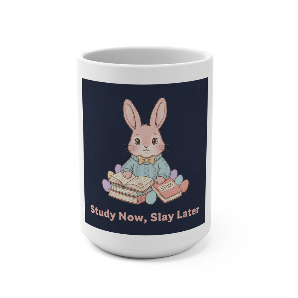Bear Mug 15oz – Study Now Slay Later