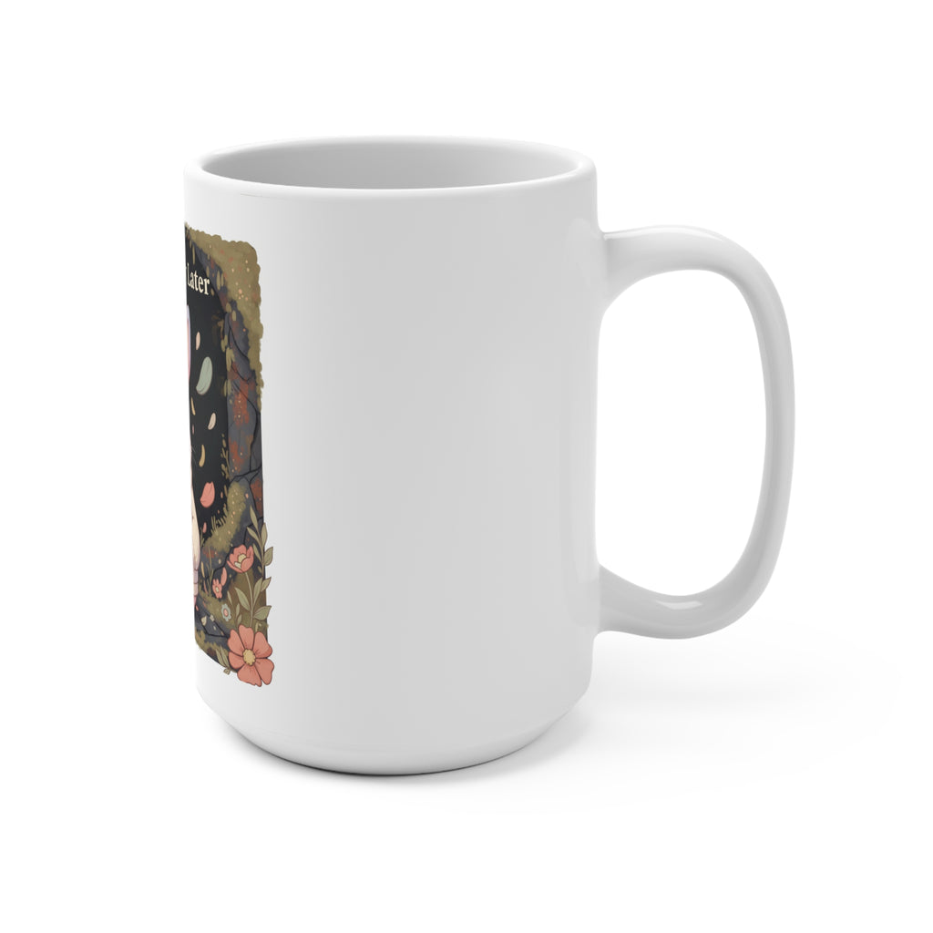 Bunny Mug 15oz – Study Now Slay Later