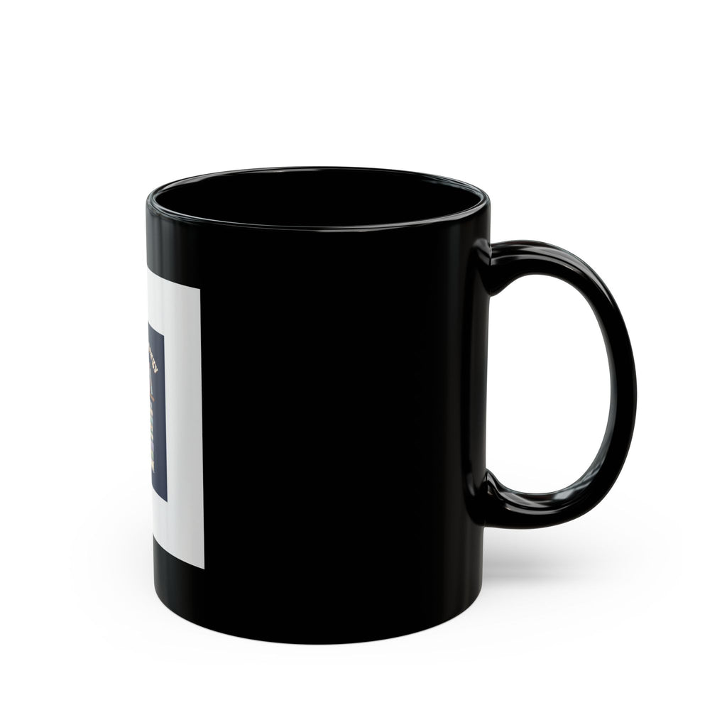 Bunny Black Mug 11oz – Big Brain Energy