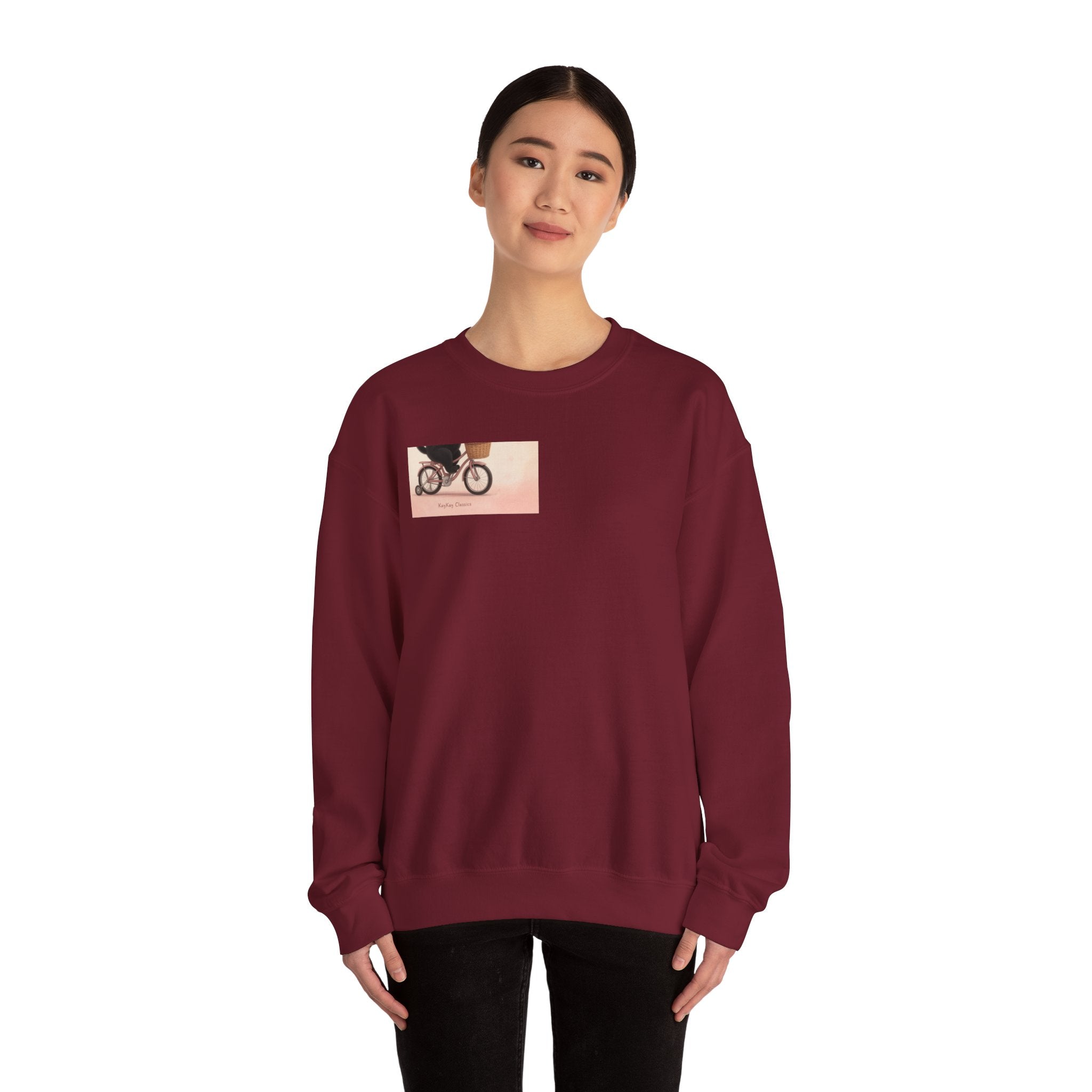 "Life Behind Bars" Black Cat Crewneck | College Girl Gift | Fashion | KayKay Classics