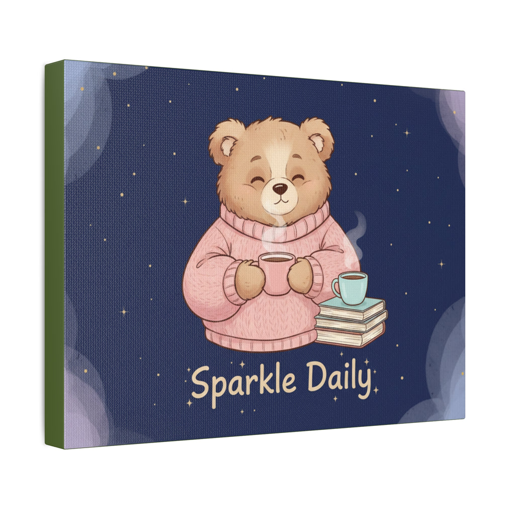 Bear Canvas Print – Sparkle Daily