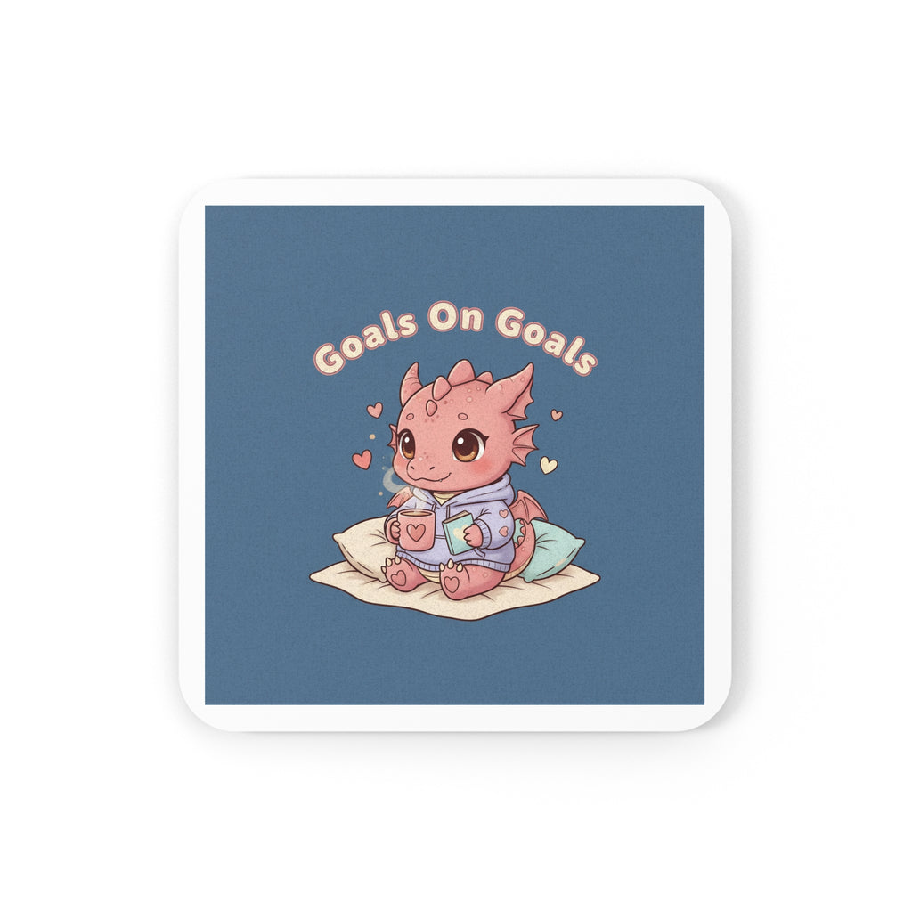 Dragon Cork Coaster – Goals on Goals