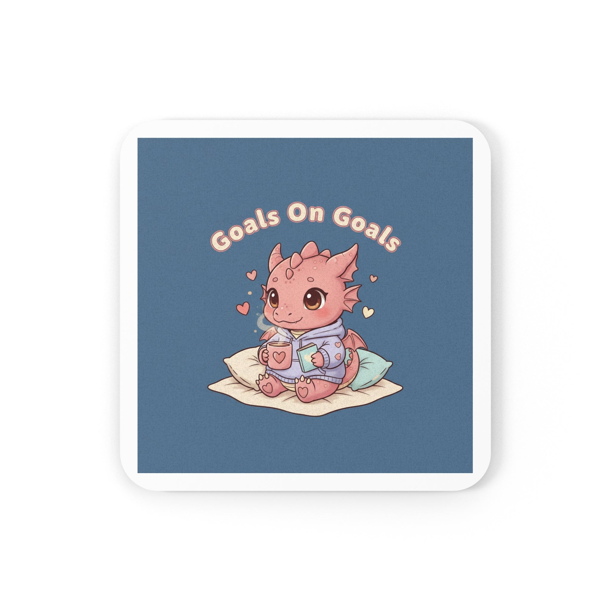 Dragon Cork Coaster – Goals on Goals