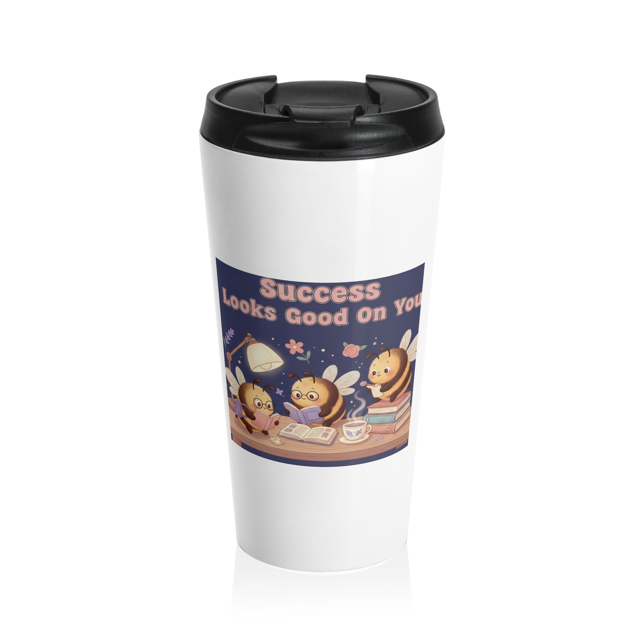 Honeybees Travel Mug – Success Looks Good on You