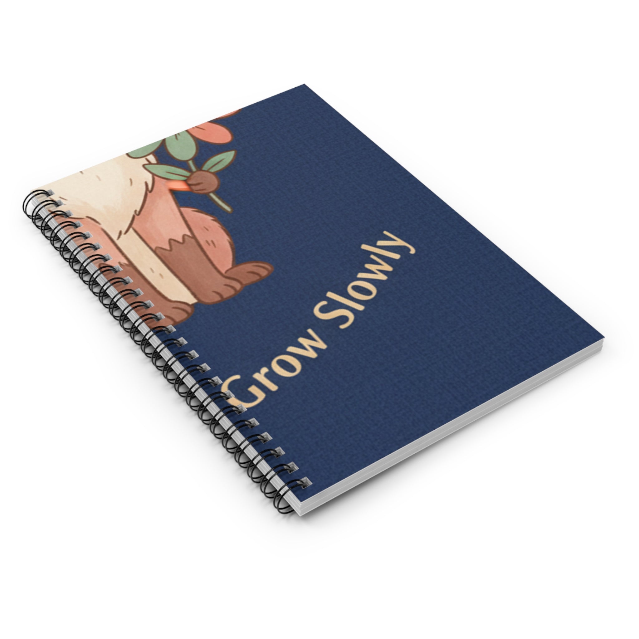 You Are Allowed to Grow Slowly Spiral Notebook