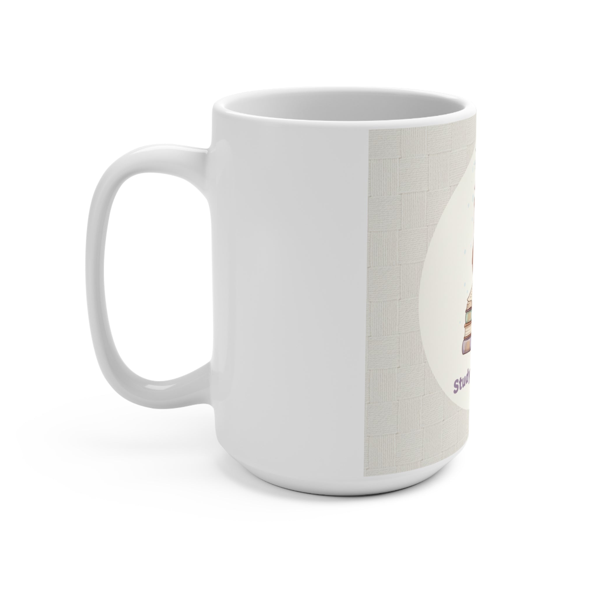 Study Buddy Vibes Owl Mug 15oz