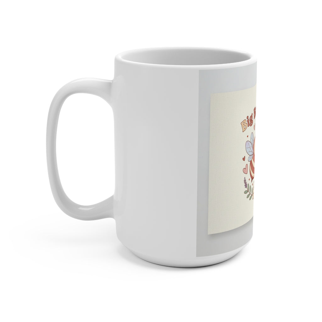 Big Brain Energy Bees Mug 15oz