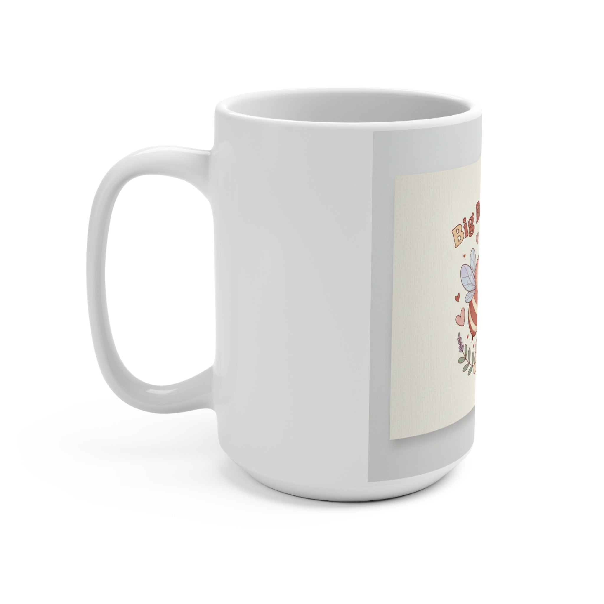 Big Brain Energy Bees Mug 15oz