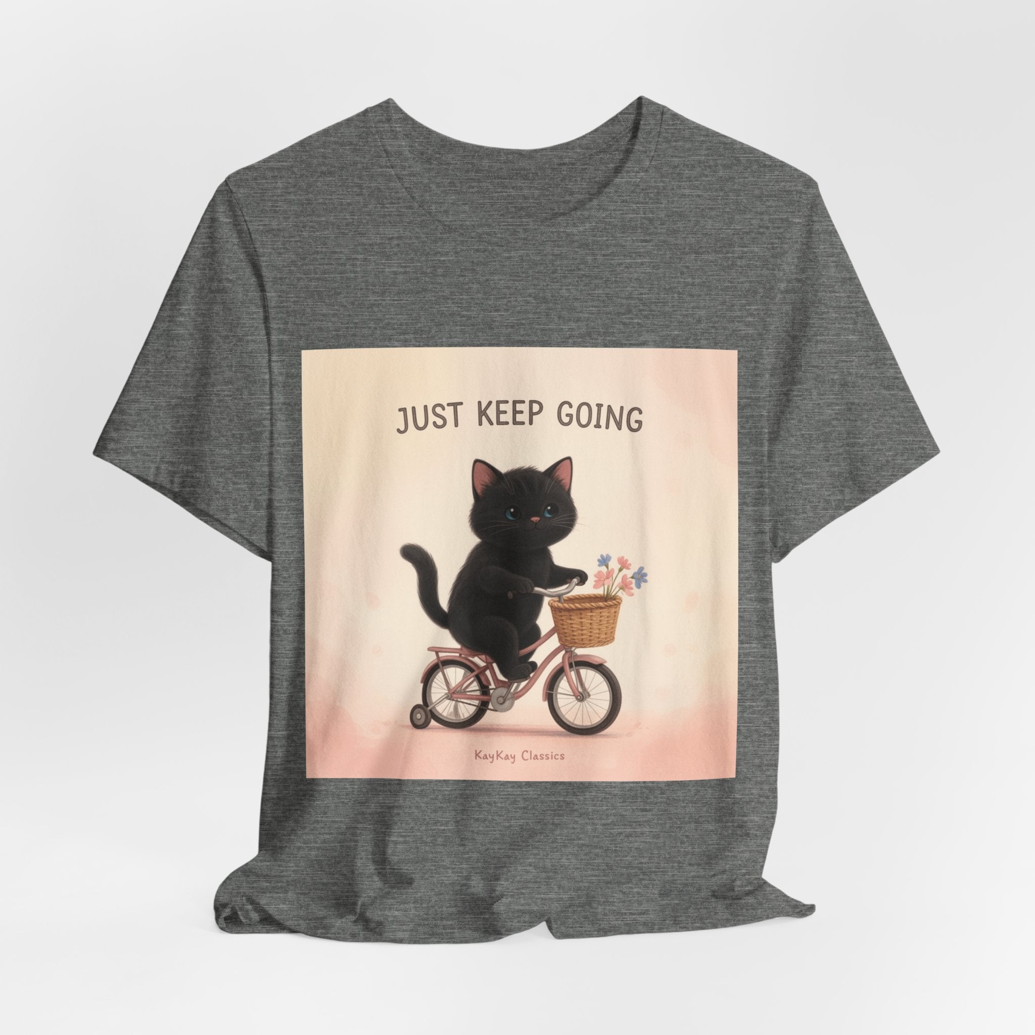 "Life Behind Bars" Black Cat Women Tee | College Girl Gift | Fashion | KayKay Classics