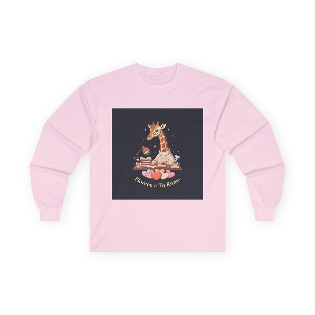 Florece a Tu Ritmo Giraffe Long Sleeve Tee