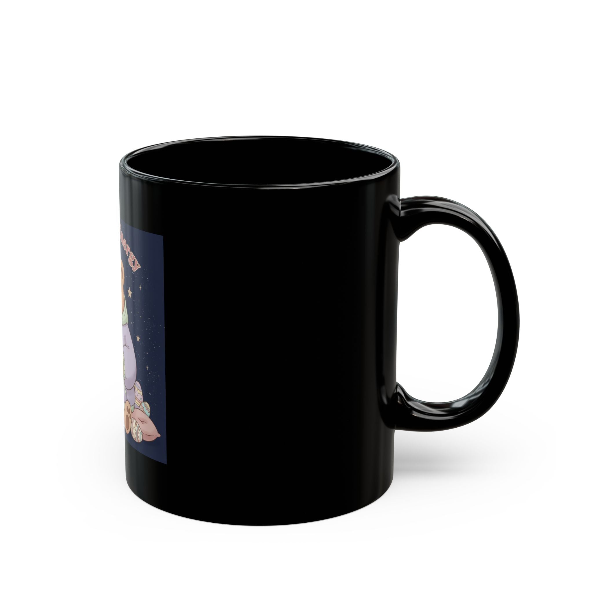Bear Black Mug 11oz – Big Brain Energy