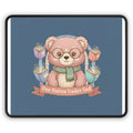 Bear Mouse Pad – One Nation Under God