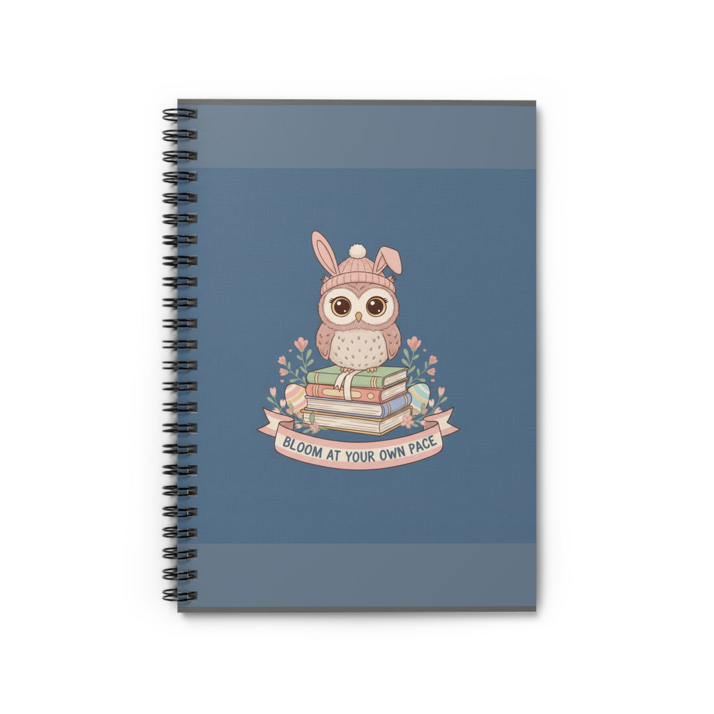 Bunny Spiral Notebook – Bloom at Your Own Pace
