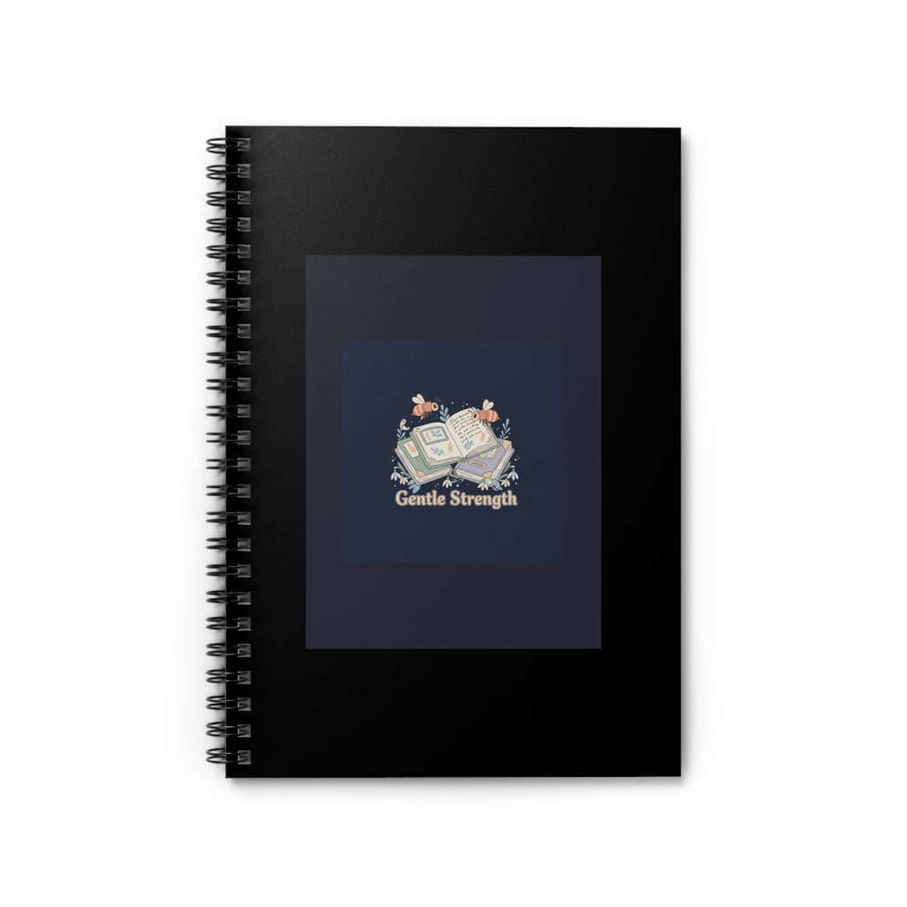 Gentle Strength Bees Spiral Notebook