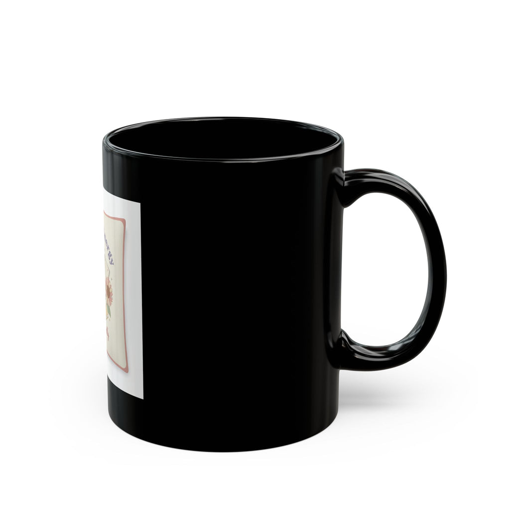 Big Brain Energy Black Mug 11oz