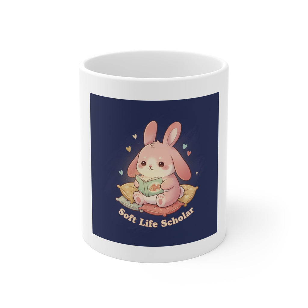 Bunny Mug 11oz – Soft Life Scholar