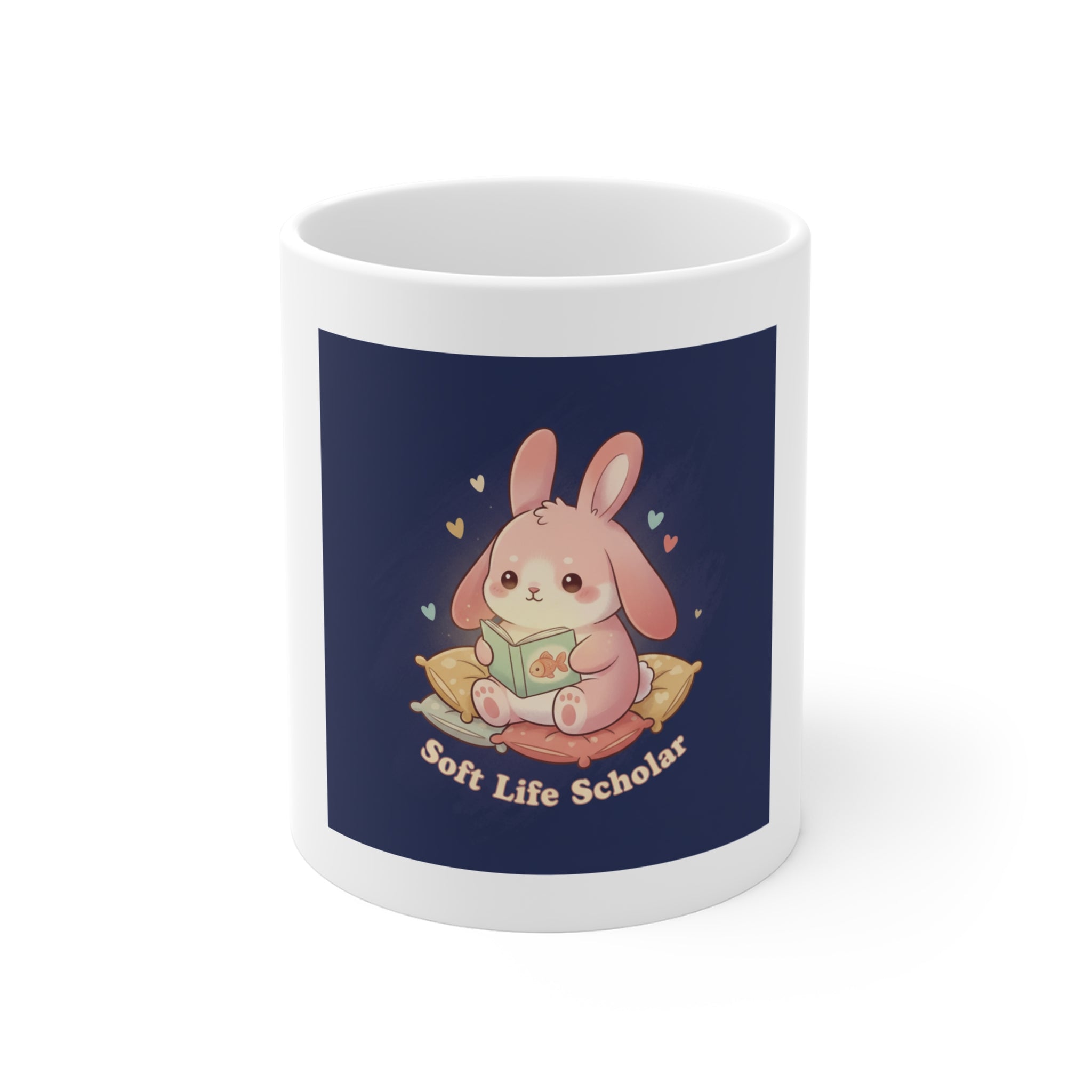 Bunny Mug 11oz – Soft Life Scholar